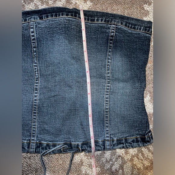 Weather Vane, size Medium, Jean crop top - Picture 13 of 14